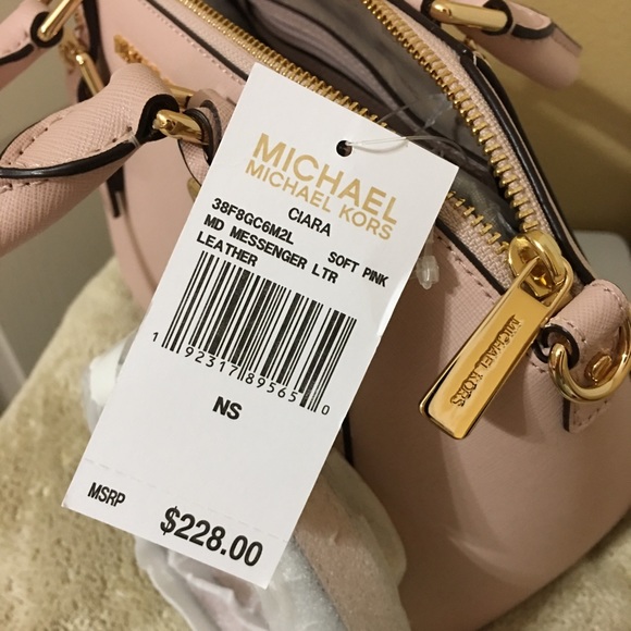 🌹SALE🌹MICHAEL KORS CIARA SMALL LEATHER SATCHEL - Picture 7 of 8